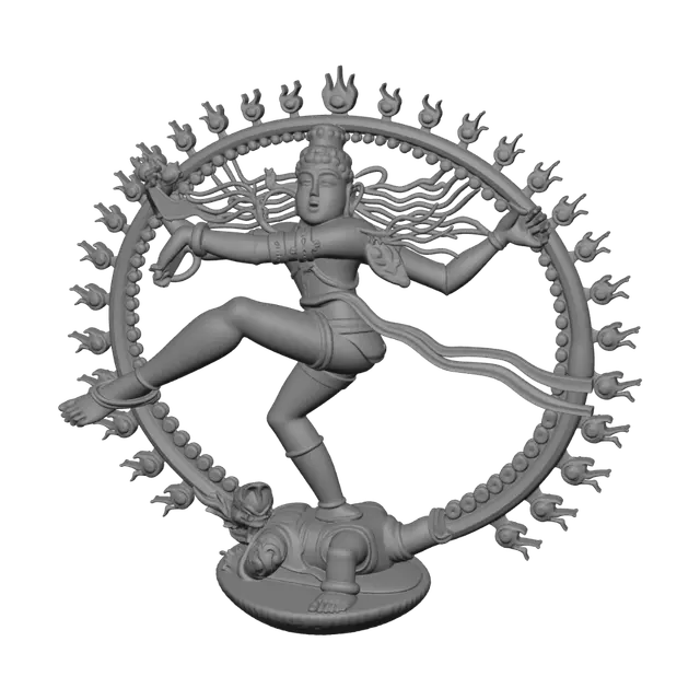 3D model for The Cosmic Dance of Shiva