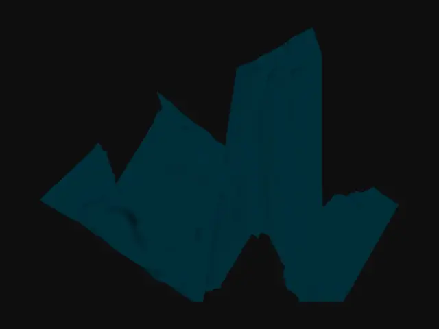 3D model for I want a long river with water texture, normal waves and currents, don't add anything just the long strip of water