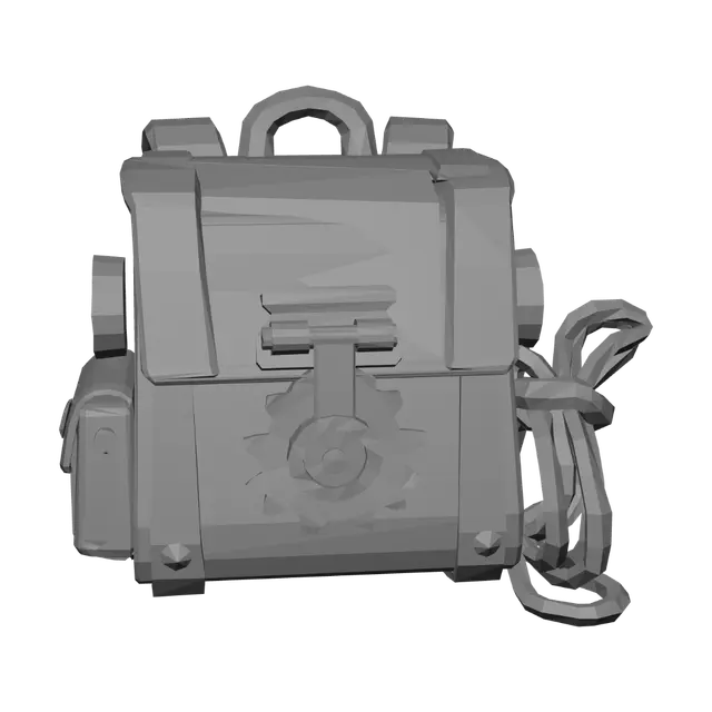 3D model for Cogwheel Backpack