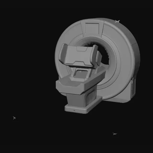 3D model for MRI Scanner Dock