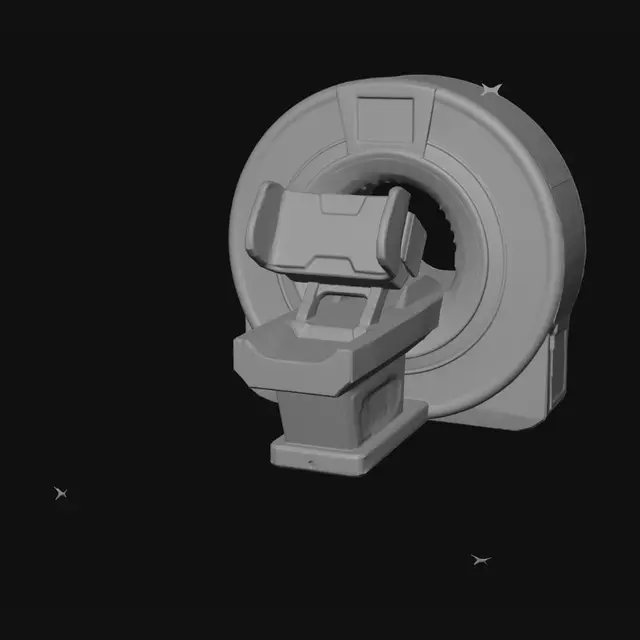 3D model for MRI Scanner Dock