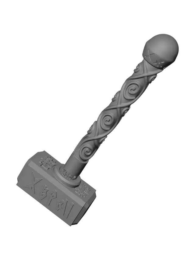 3D model for Fantasy Ban Hammer