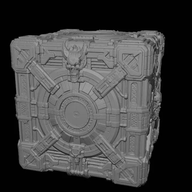 3D model for Crimson Runic Cube