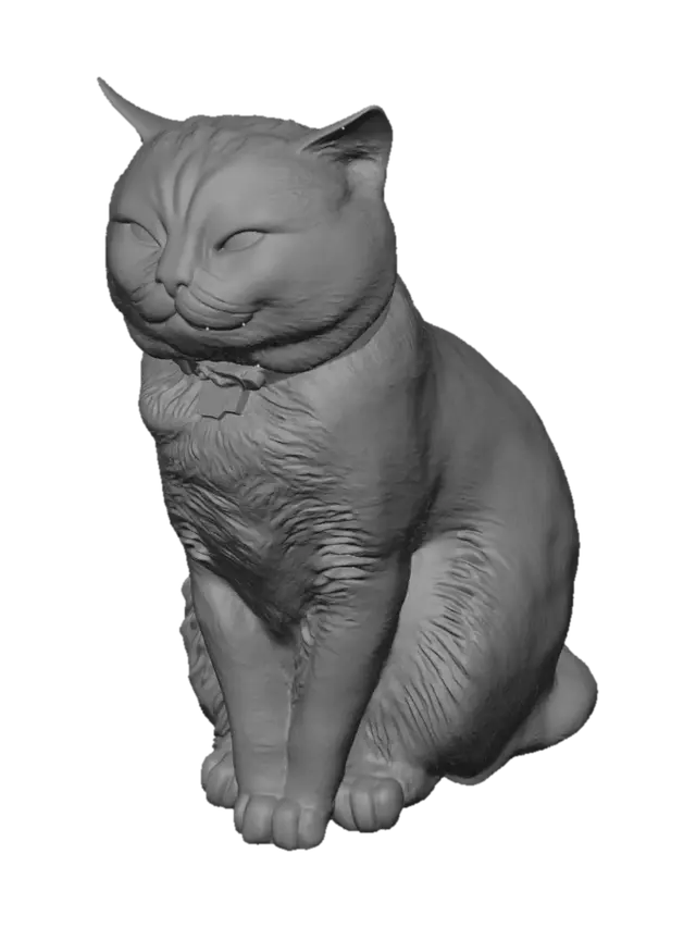3D model for Sunlit Window Cat