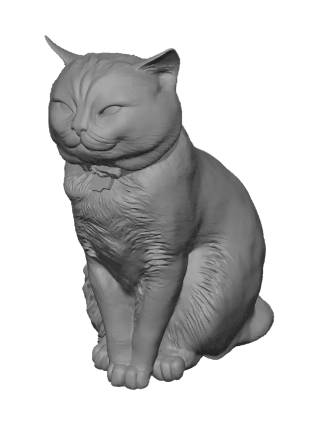 3D model for Sunlit Window Cat