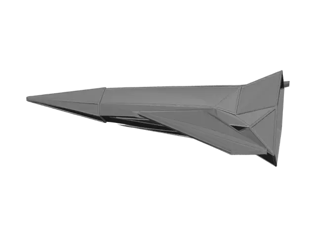 3D model for Tri-Wing Prism