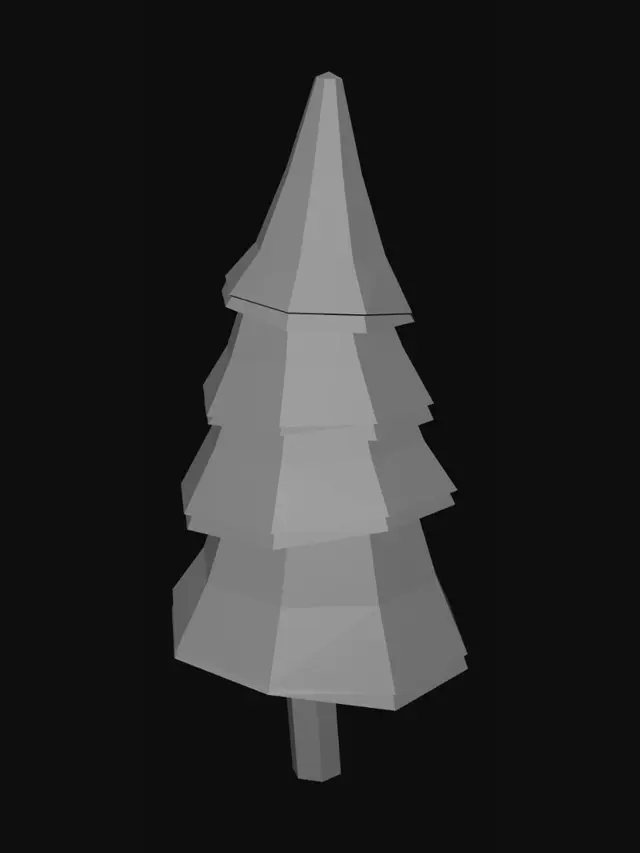 3D model for Tree_Winter_015