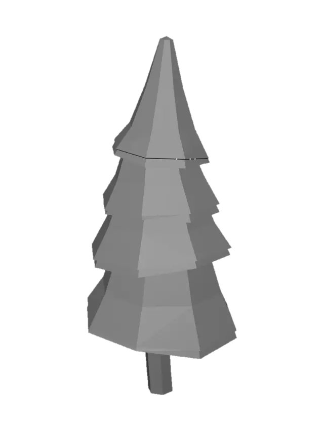 3D model for Tree_Winter_015