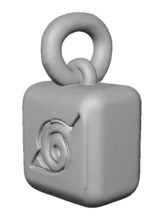 3D model for Uzumaki Spiral Pendant
