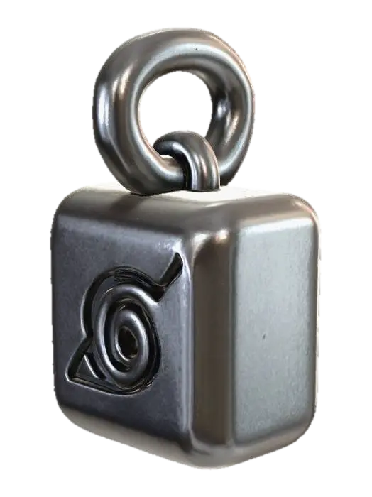 3D model for Uzumaki Spiral Pendant