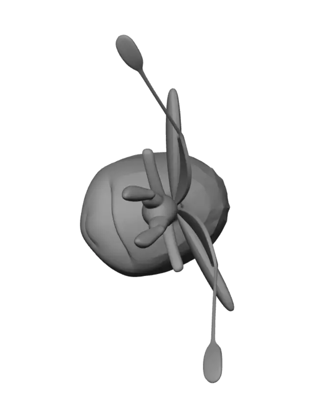 3D model for Lilac Spiral Sprite