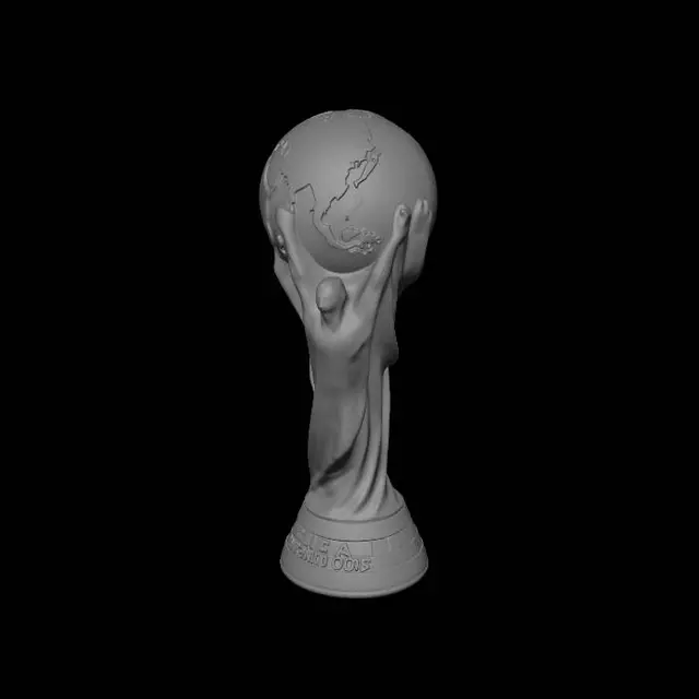 3D model for FIFA World Cup Trophy
