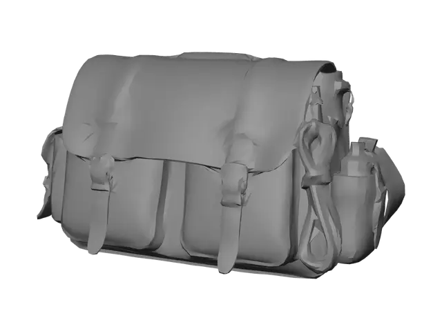 3D model for Adventurer's Satchel