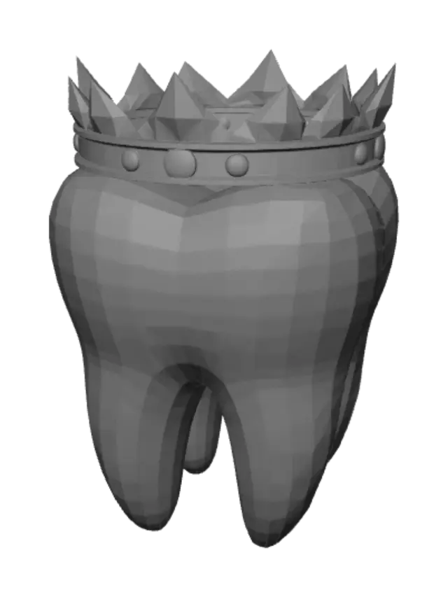 3D model for Crowned Tooth