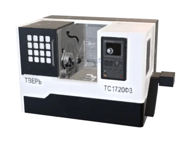 TC1720Ф3 CNC Milling Machine Tver 3D model, vytvořený pomocí AI