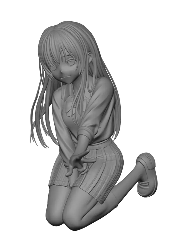 3D model for Peaceful Pose