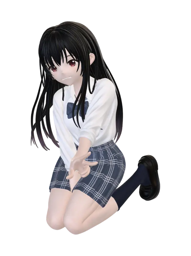 3D model for Peaceful Pose