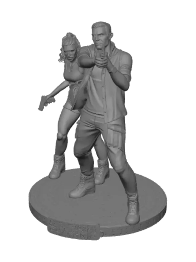 3D model for Sunset Heist