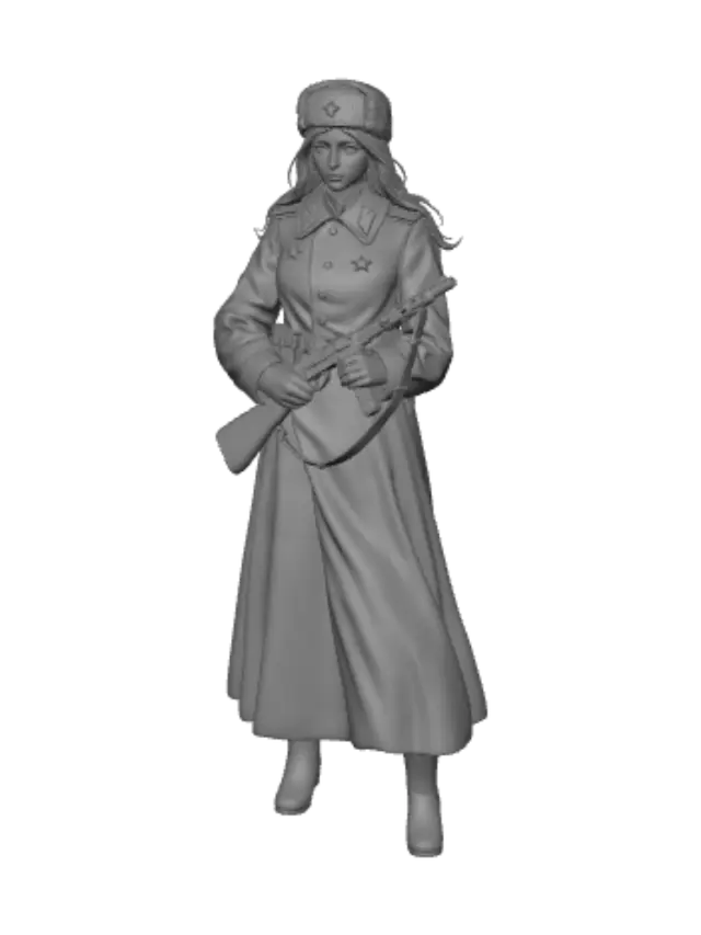 3D model for Red Star in the Snow