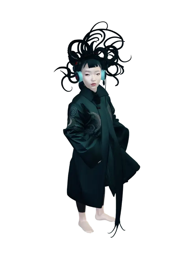 3D model for Neon Tangle Empress