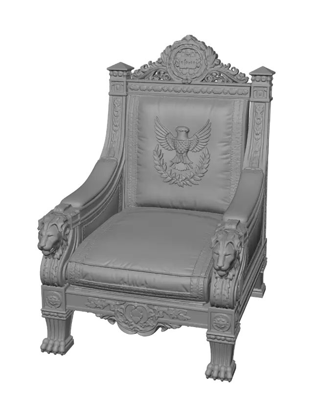 3D model for Imperial Throne of SPQR