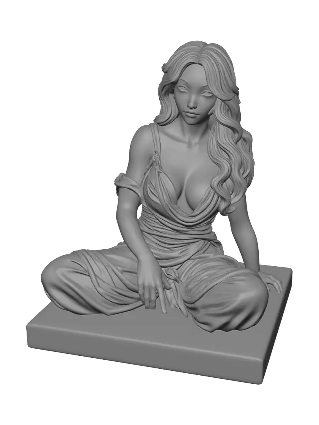 3D model for Serene Contemplation