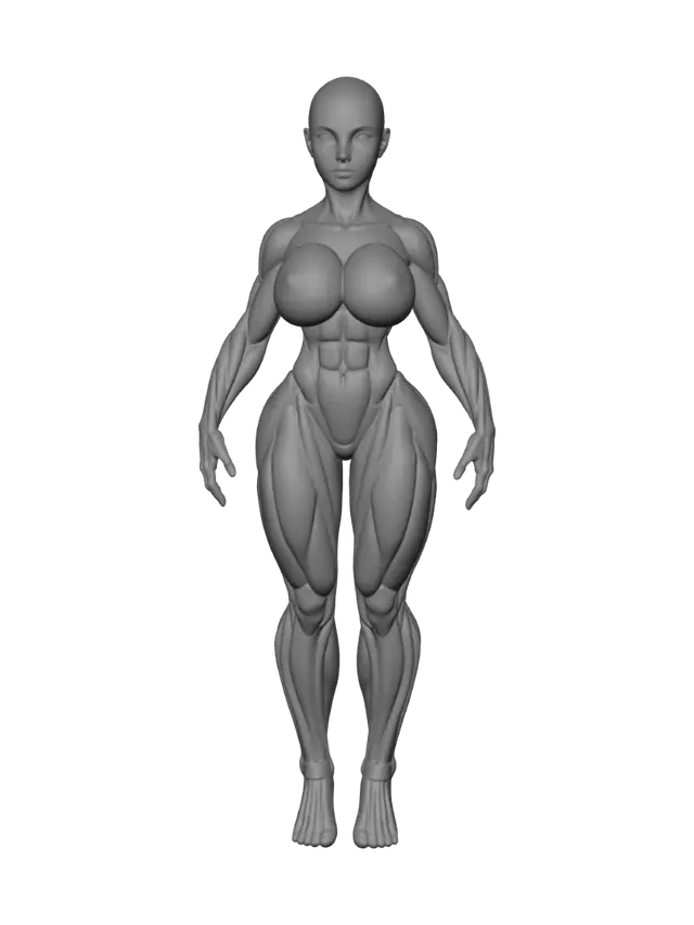 3D model for Chromatic Anatomy
