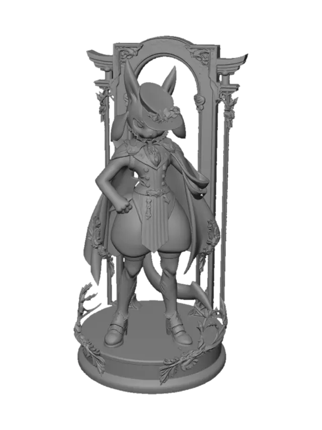 3D model for Azure Aristocrat