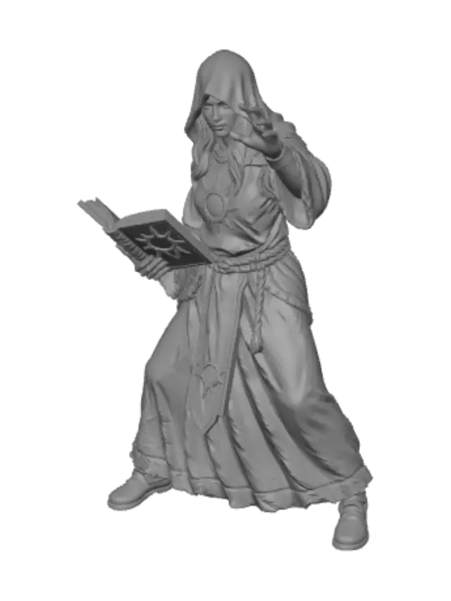 3D model for Sunbound Sorceress