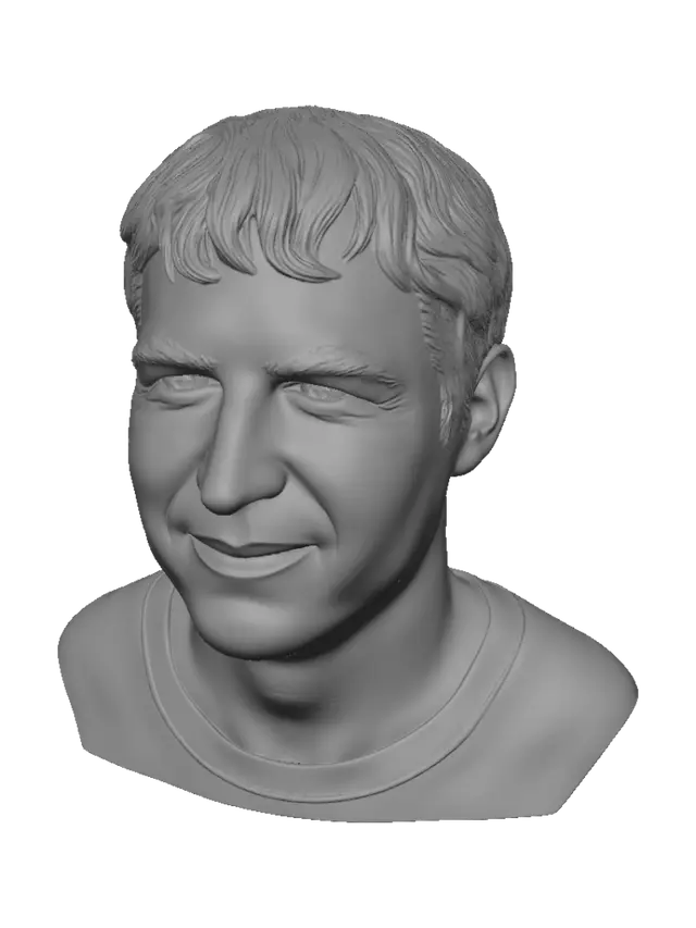 3D model for Warm Light Portrait