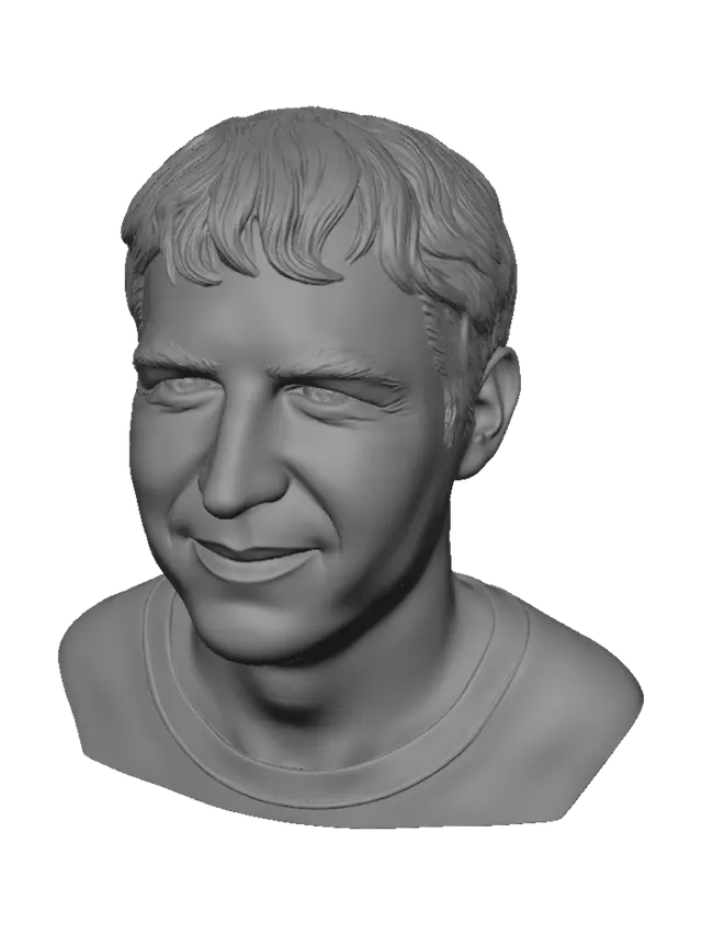 3D model for Warm Light Portrait
