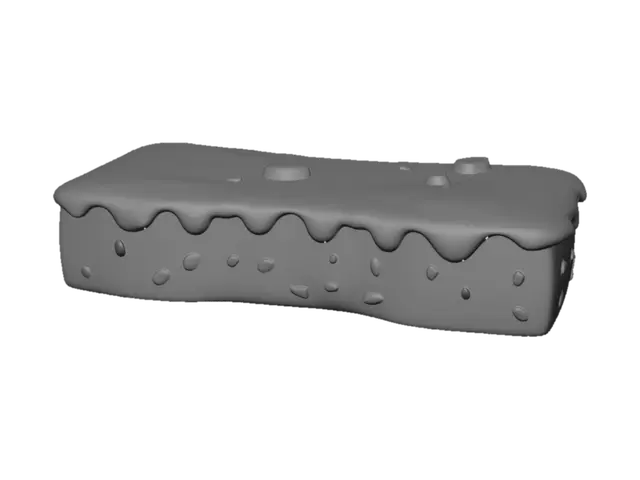 3D model for Mint Drizzle Loaf