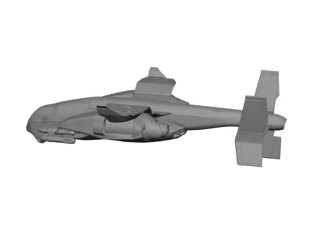 3D model for Desert Falcon