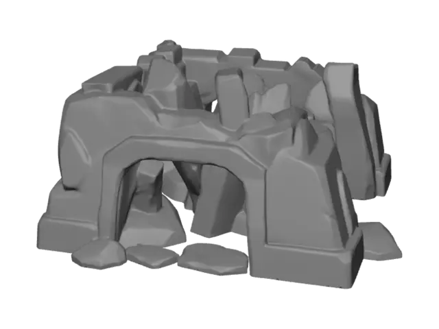3D model for Stone Fire Pit