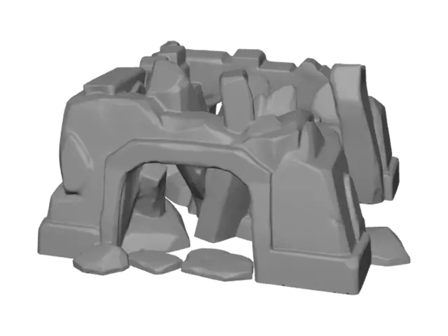 3D model for Stone Fire Pit