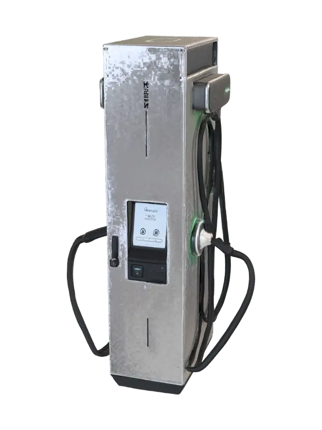 3D model for EVBox Elvi charging station