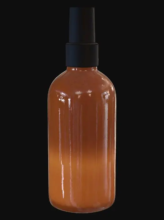 3D model for Amber Glass Spray Bottle