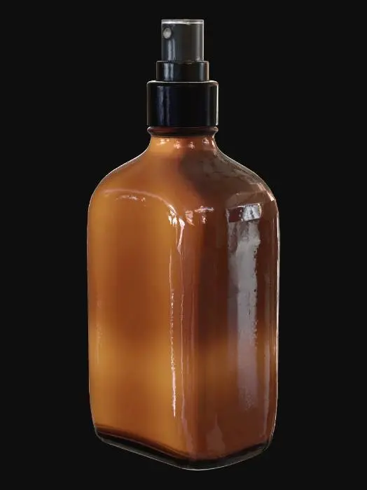 3D model for Amber Glass Spray Bottle