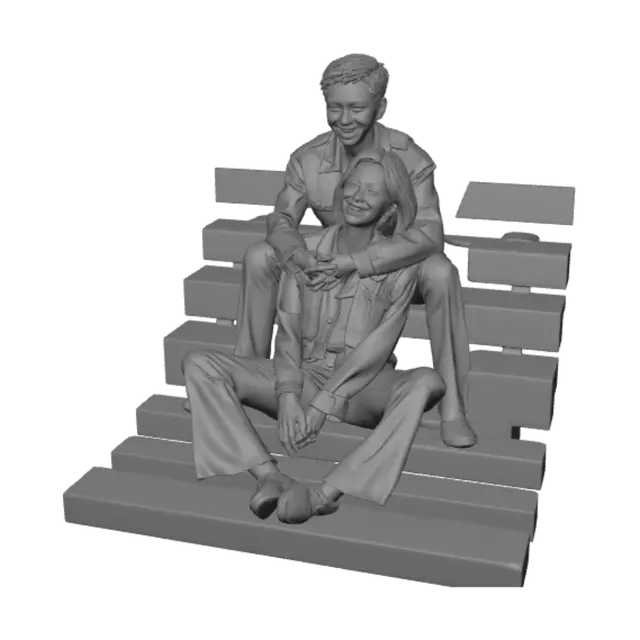 3D model for Smiles on the Staircase