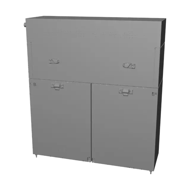 3D model for Industrial Variable Frequency Drive Cabinet