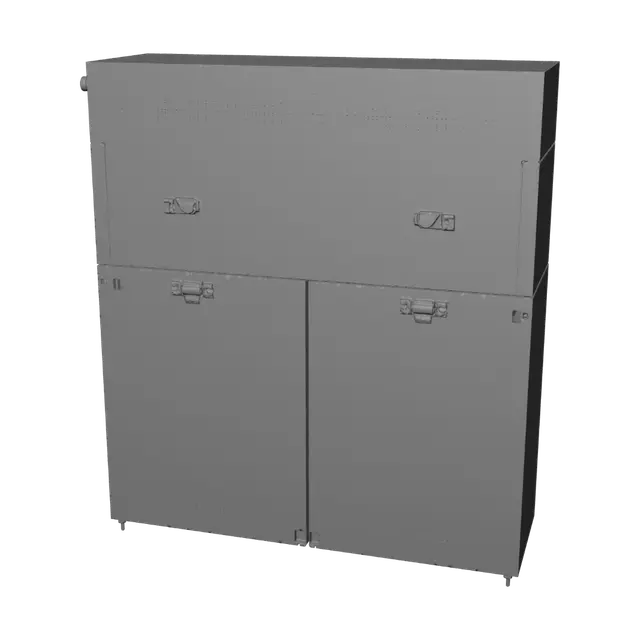 3D model for Industrial Variable Frequency Drive Cabinet