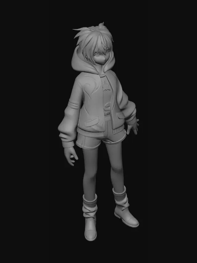 3D model for Blue Star Ranger