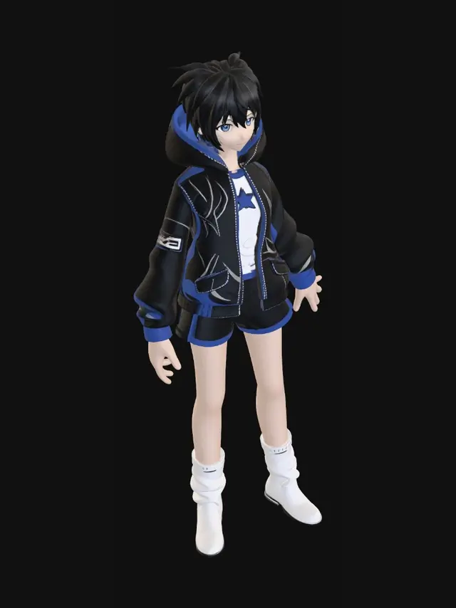 3D model for Blue Star Ranger