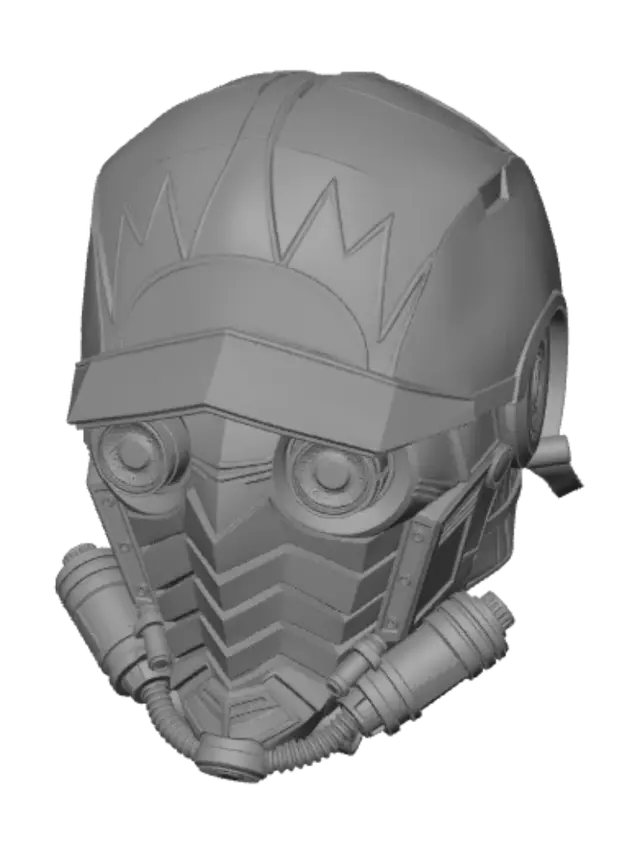 3D model for Golden Crowned Automaton