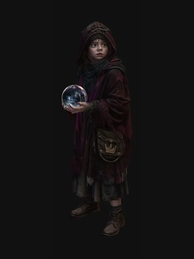 3D model for The Keeper of the Glowing Sphere