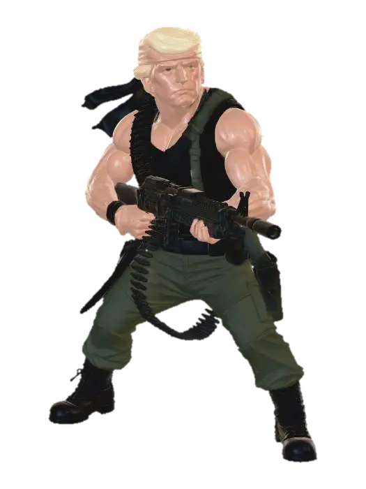3D model for Trump Rambo