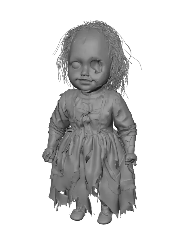 3D model for Cracked Marionette