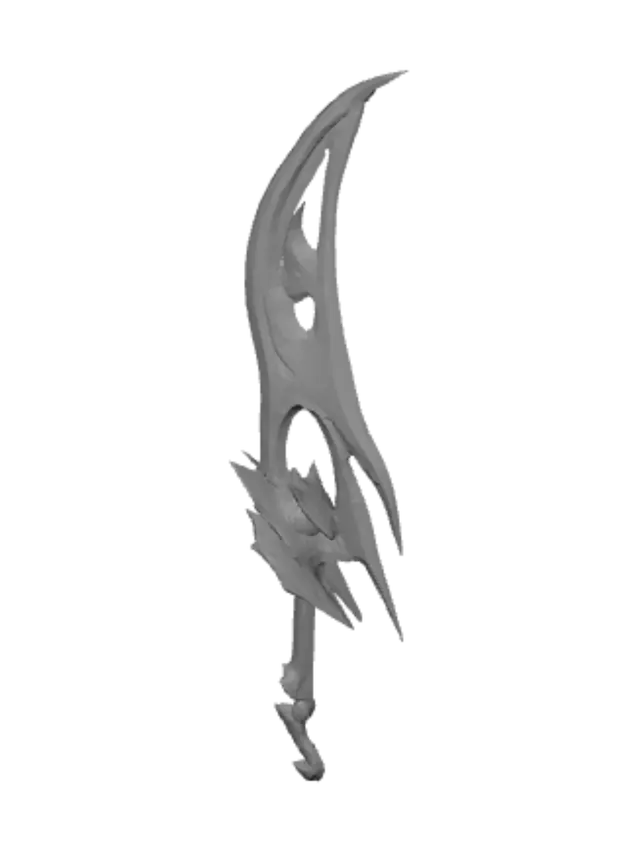 3D model for Blazebrand Dagger