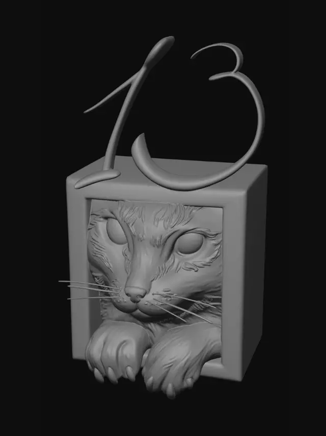 3D model for Thirteen at the Window