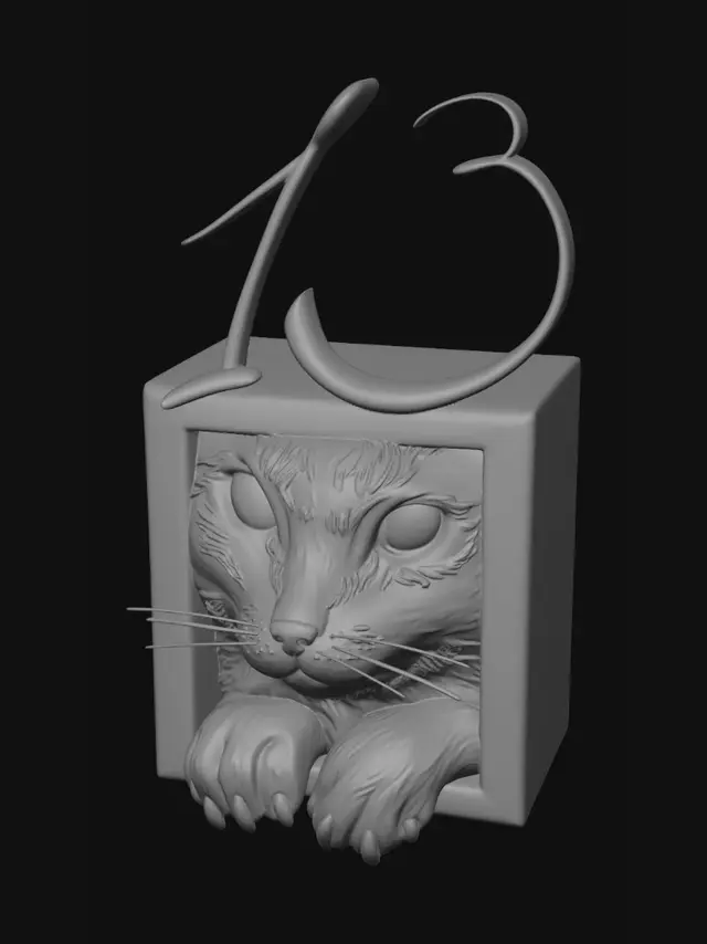 3D model for Thirteen at the Window